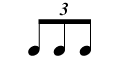 8分3連